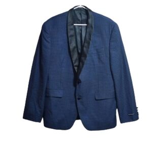 Bar lll jacquard slim fit shawl collar sport tailored blazer
